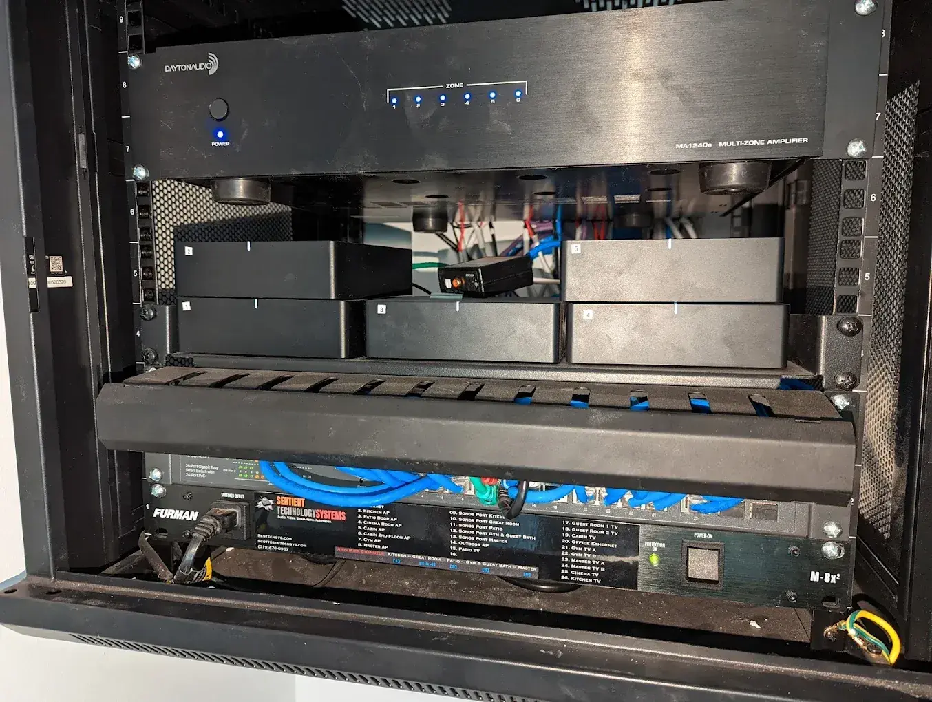 Professional network server installation